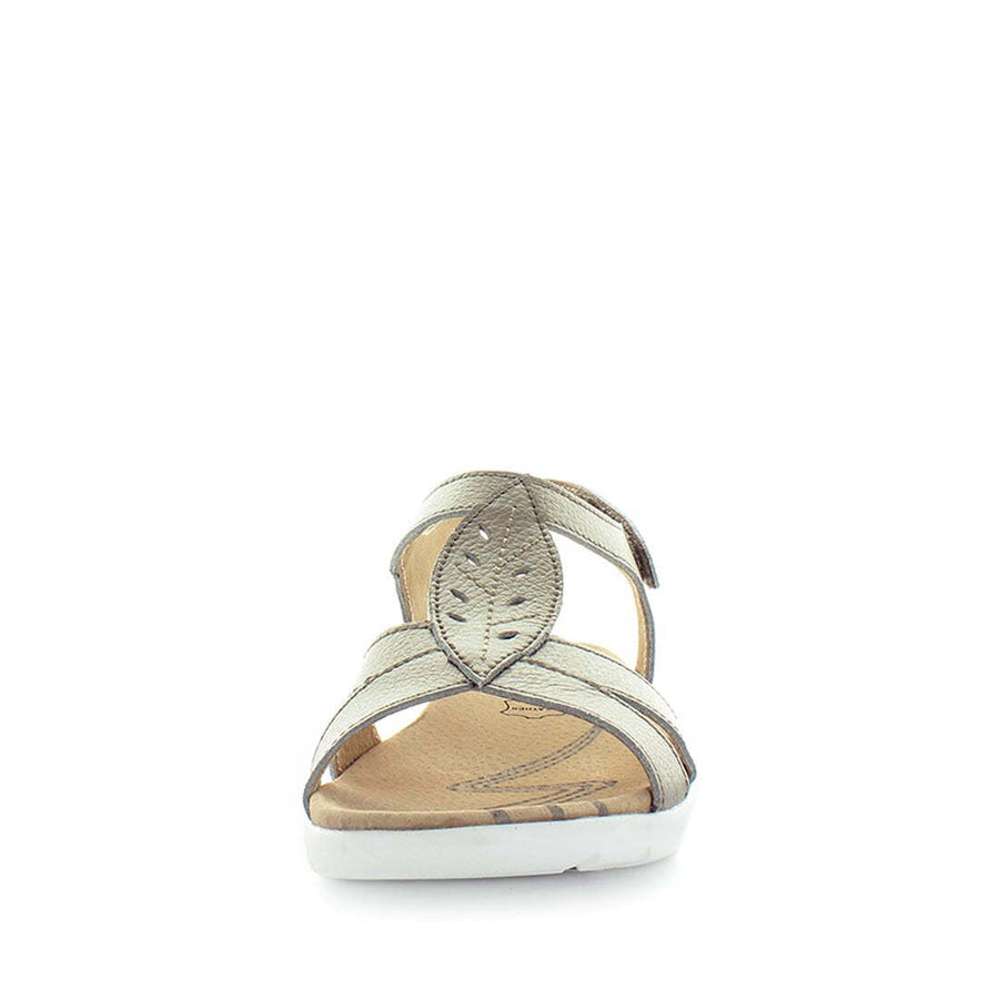 JUST BEE Women's CATHAY Sandals Light/Pewter 40EU