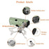 2600W Portable Folding Gas Camping Stove Green