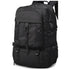 80L Mens Travel Backpack Waterproof  Black
