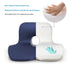 L-Shaped Memory Foam Seat Cushion Ergonomic Hip Lumbar Support