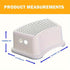 Kids Step Stool Anti-Slip Plastic for Bathroom Use