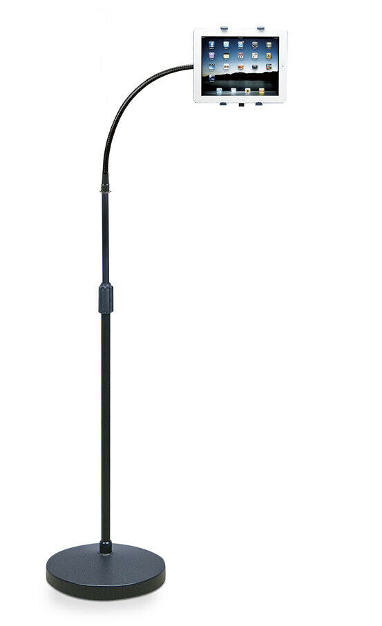 Aidata US-5115WF Universal iPad Tablet Gooseneck Floor Stand