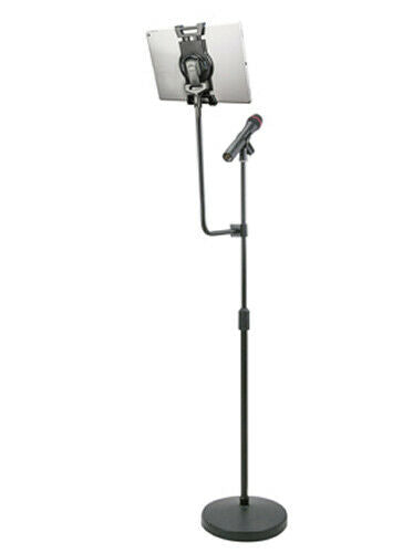 Aidata US-5119WM Universal Tablet Straight Microphone Stand