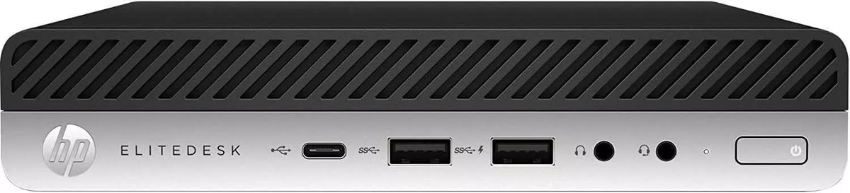 (Refurbished) HP EliteDesk 800 G4 SFF – Intel Core i5-8500T, 16GB RAM, 256GB SSD, Windows 11 Pro