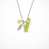 Gift Box - Crystal Bottle (Green Calcite) + Purify Oil Blend