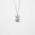 Gift Box - Bear White Gold Aroma Necklace + Purify Oil Blend