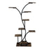 8 Tier Tree-Shaped Plant Stand Indoor Tall Plant Shelf Display Rack Metal MDF Flower Pot Holder Without Lights