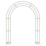 Heavy Strong Metal Wedding Arch Garden Arbor Floral Backdrop Stand Indoor Outdoor