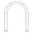 Heavy Strong Metal Wedding Arch Garden Arbor Floral Backdrop Stand Indoor Outdoor