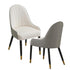 2X Dining Chair Anti-scratch Leather Padded Seat Kitchen Chair