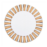 Radiant Sunburst Mirror: Elegant Wall Mounted Decor for Your Living Space Size 80x80cm