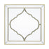 High-grade Unique Decorative Accent Mirror Elegant Square Wall Silver HD Mirror