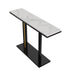 Heavy Duty Marble Entry Console Table Extra Large Sofa Table Accent Furniture