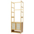  High Strength Bamboo Clothing Rack Closet Organizer Storage Cabinet &Shoe Shelf