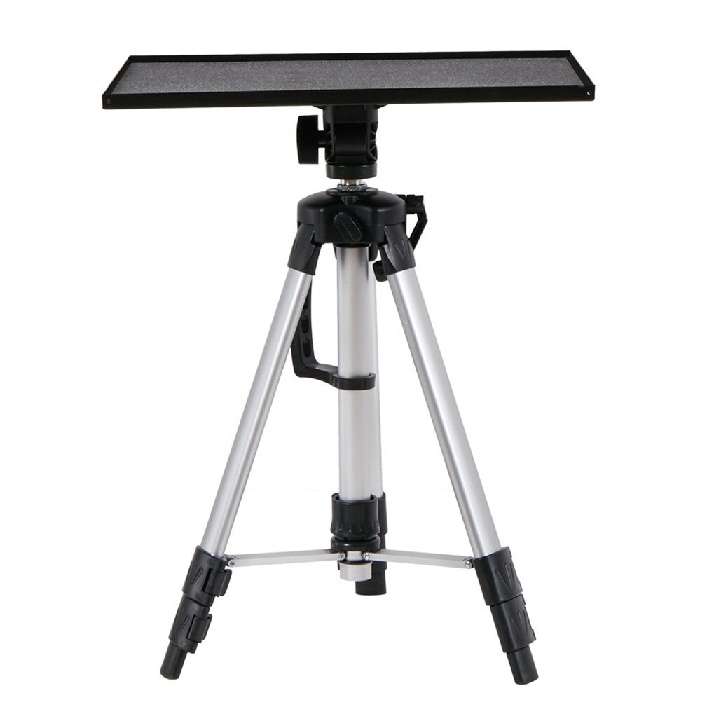 Universal Projector Tripod Laptop Floor Stand DJ Equipment Holder with Plate