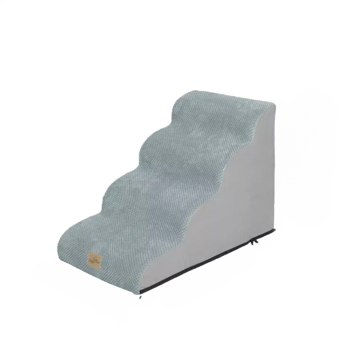 4 Step Curved Dog Ramp Stairs for Training