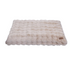 Plush Pet Bed with Non Slip Base and Removable Cover