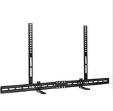 Universal Adjustable TV Soundbar Bracket Soundbar Mount Holder Wall 2Way Install