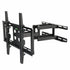 Tilt & Swivel Dual Arms TV Mount Cantilever Wall Bracket 40 46 50 55 56" LCD LED