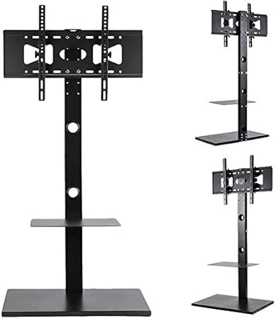 Heavy Duty Swivel Floor TV Stand Tall Corner TV Mount Stand for 32-70" LCD LED
