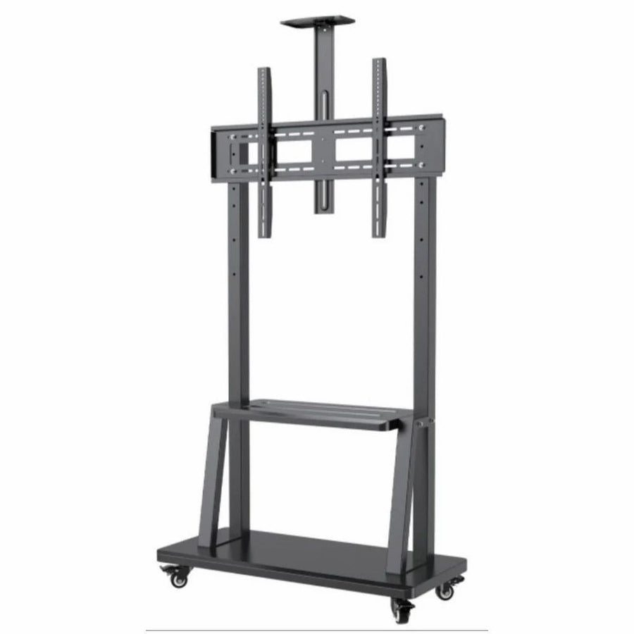 32" -100" Heavy Duty Floor TV Stand TV Cart Trolley Height Adjustable Mount Bracket