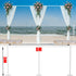 3M*6M Telescopic Wedding Backdrop Stand Balloon Curtain Hanging Pipe Background
