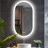 Premium Oval LED Anti-Fog Bathroom Mirror