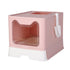 Xxl Large Cat Litter Box Self-Cleaning No Smell Pet Toilet Box With Tray & Scoop