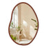 Large Wooden Frame Wall Mirror - Entryway & Hall Decor