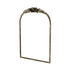Elegant Rose - Designed Baroque Brass Arched Mirror