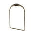 Antique Baroque Arched Wall Mirror Rose Edge Decorative Mirror Fireplace Entryway