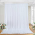 Large 3×3 m White Wedding Backdrop Curtains for Baby Shower and Birthday Decor
