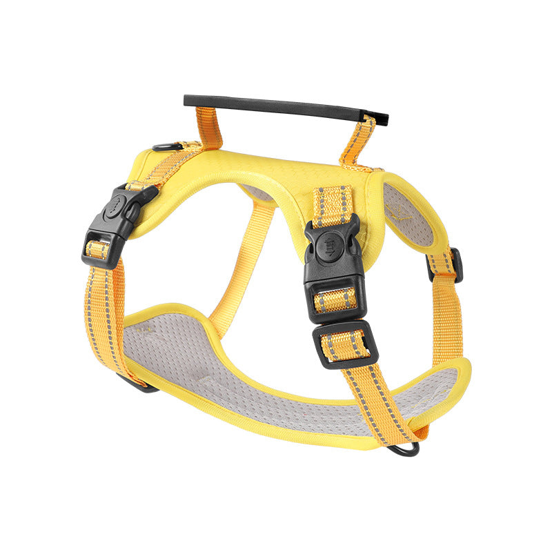 Reflective Dog Harness with Leash, No-Pull Vest Harness for Dogs, Adjustable Dog Vest with Handle, Walking Training Pet 