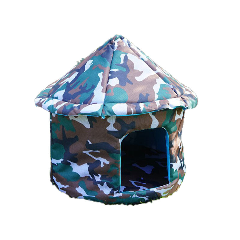 Outdoor Waterproof Cat House - Insulated, Weatherproof, Warm Shelter for Cats, Ideal for Winter Protection, Size: M 40*4