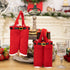 6pcs Small one Christmas Decoration Supplies, Christmas Pants, Gift Bags, Small Pants Candy Bags, Tote Bags, Wine Bottle Sets, Coke Bags  