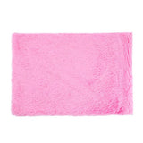 Fluffy Pet Blankets-Soft Faux Fur, Anti-Anxiety Cozy Throws for Cats and Dogs, M 80*55cm bright pink