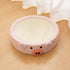 Pink Pig Cat Scratcher Bed - Cute Animal Design Sisal Pad for Scratching & Resting 40*40*10cm