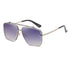 Outer Blue Square Sunglasses,Fashionable Men&