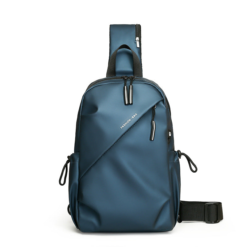Multifunctional Crossbody Chest Bag | Stylish and Practical Shoulder Backpack for Everyday Use (Blue)