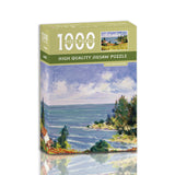 1000-Piece High-Quality Jigsaw Puzzle - Sunflower field