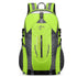 Green Lightweight Hiking Backpack - Waterproof Outdoor Travel & Camping Bag with Multi-Compartment Design