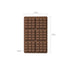 (5 PCS )YH917 Silicone Chocolate Bar Mold - BPA-Free, Heat-Resistant, Non-Stick Baking Tray, Measures 26 cm x 17 cm x 1.5 cm