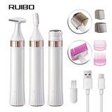 3-in-1 Electric Hair Removal Trimmer - Rechargeable Grooming Kit 