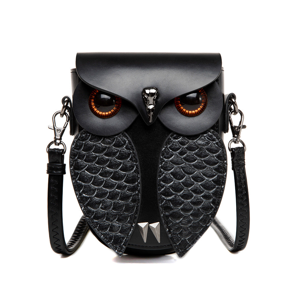 Creative Owl Design Crossbody Shoulder Bag â€“ Compact, Unique & Stylish for Women