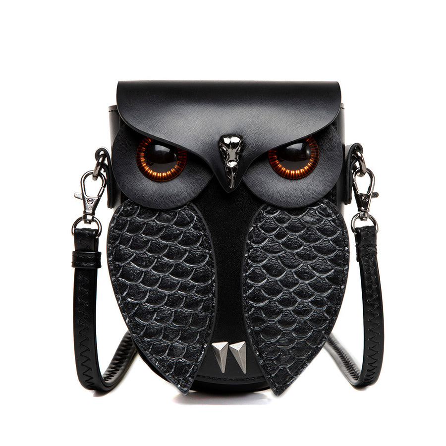 Creative Owl Design Crossbody Shoulder Bag â€“ Compact, Unique & Stylish for Women
