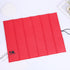 3PCS Red Portable Outdoor Folding Seat Cushion - 42cm x 32cm for Camping and Hiking