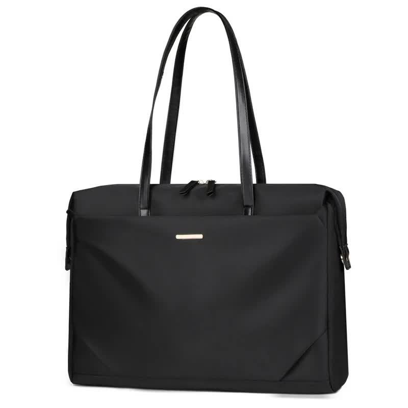 Black Womenâ€™s Work Tote Bag â€“ New Fashionable Laptop Bag, Large Capacity Business Briefcase, Commute & Office Tote