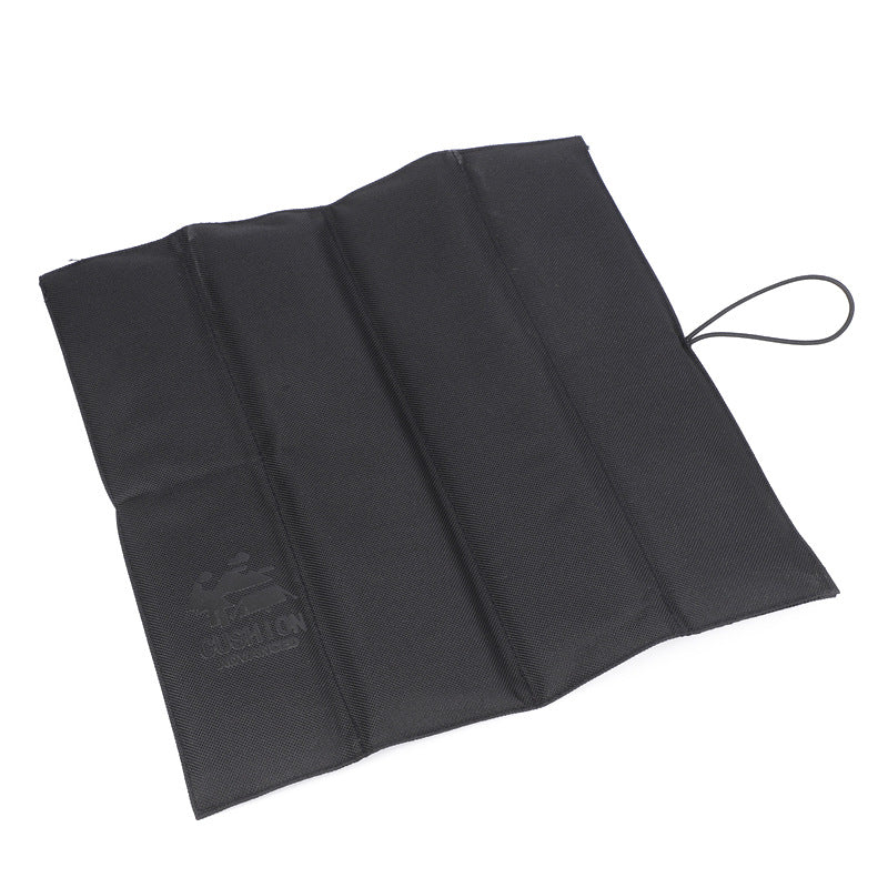 4 PCS Black Portable Waterproof Outdoor Picnic Mat, Moisture-Proof Thermal Seat Pad, Foldable and Lightweight Travel Cus