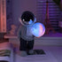 Holding the dreamy starry sky (grey top + navy blue pants) Creative Astronaut Bluetooth Speaker with 3D Starry Sky Light