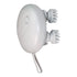 White Mini Electric Head Massager - Portable 3D Massage Device, Waterproof, Multifunctional Relaxation & Pet Care, Rechargeable, 6 Techniques & 3 Modes, Compact Design 